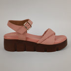 Paly Flatform Sandals - Pink