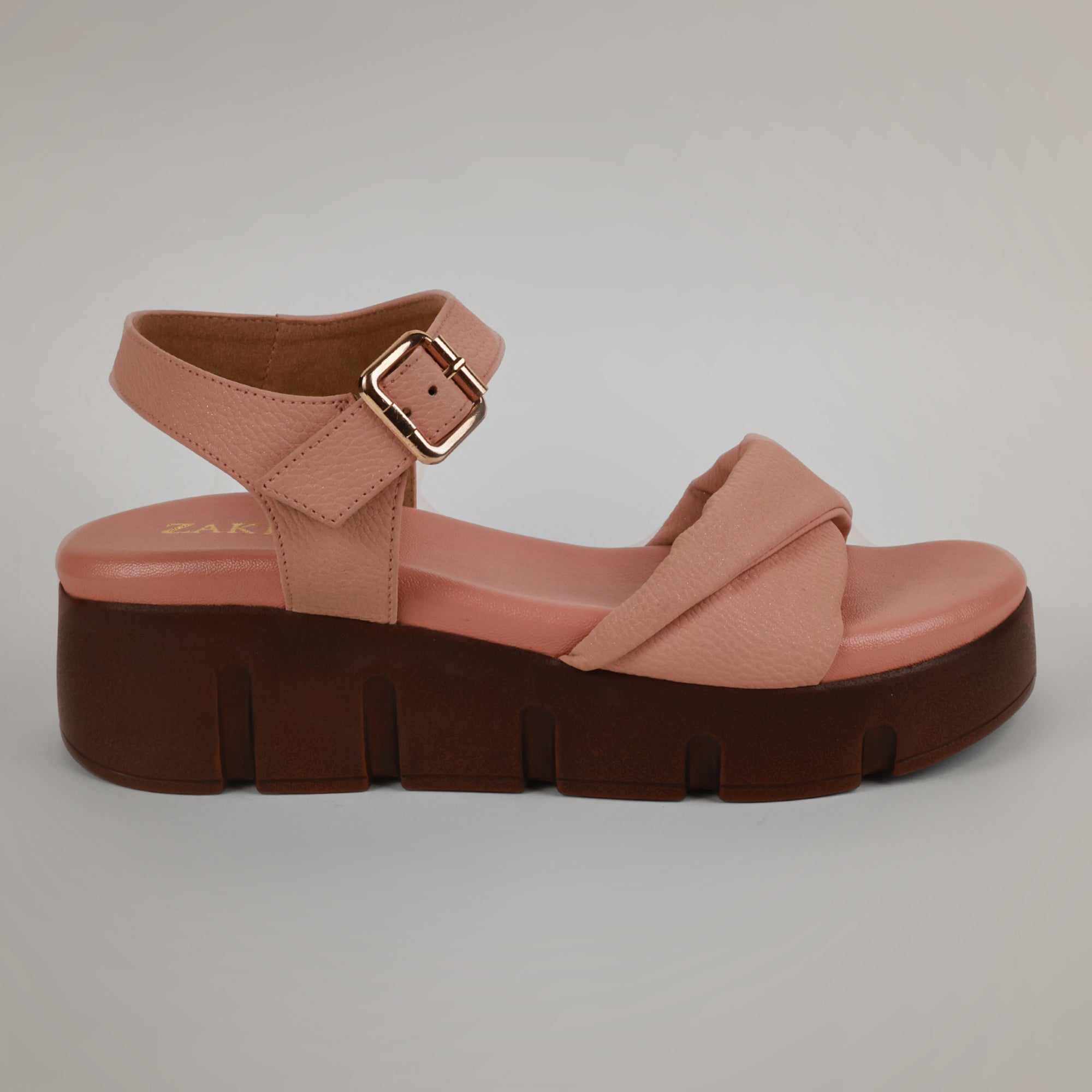 Paly Flatform Sandals - Pink