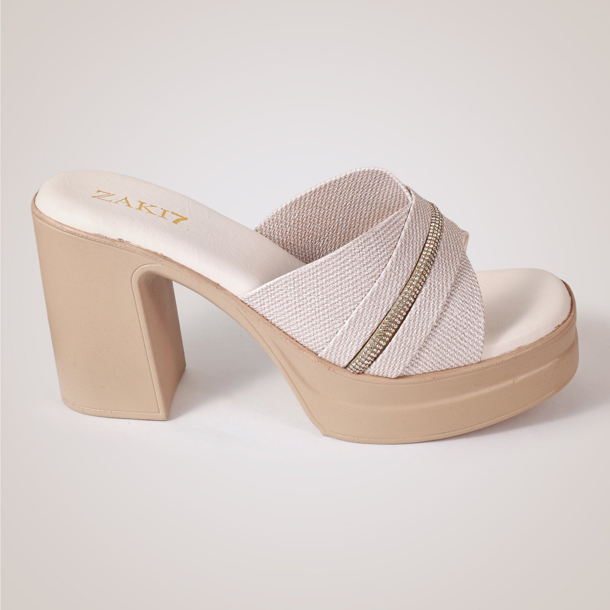 Lyana Platform Heels - Beige