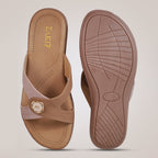 Emy Casual Slides - Beige