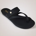 Kloe Comfort Flat Sandals - Black
