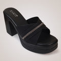 Lyana Platform Heels - Dark Chocolate
