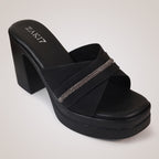 Lyana Platform Heels - Dark Chocolate