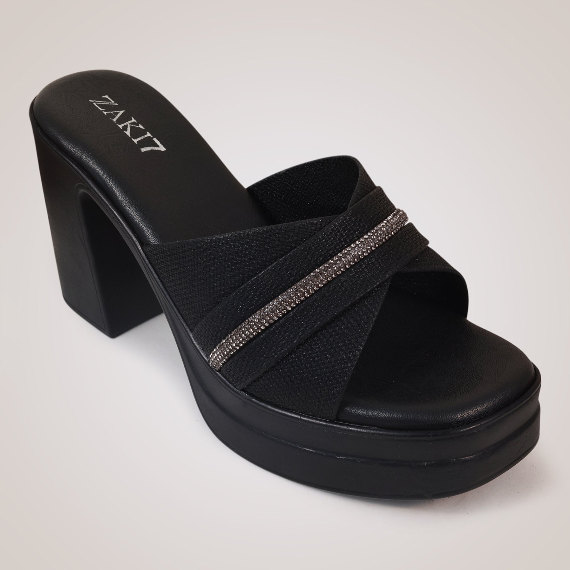 Lyana Platform Heels - Dark Chocolate