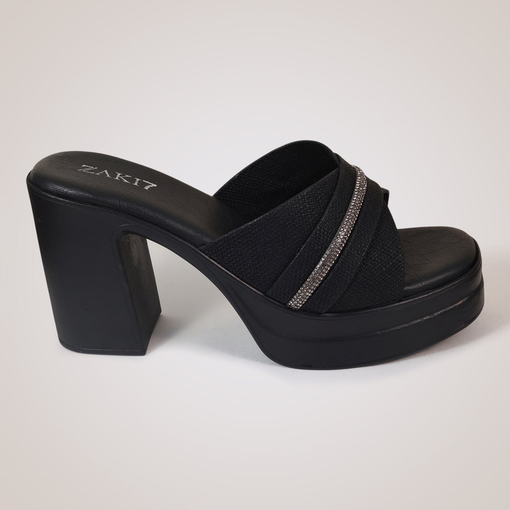 Lyana Platform Heels - Dark Chocolate