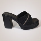 Lyana Platform Heels - Dark Chocolate