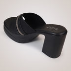 Lyana Platform Heels - Dark Chocolate