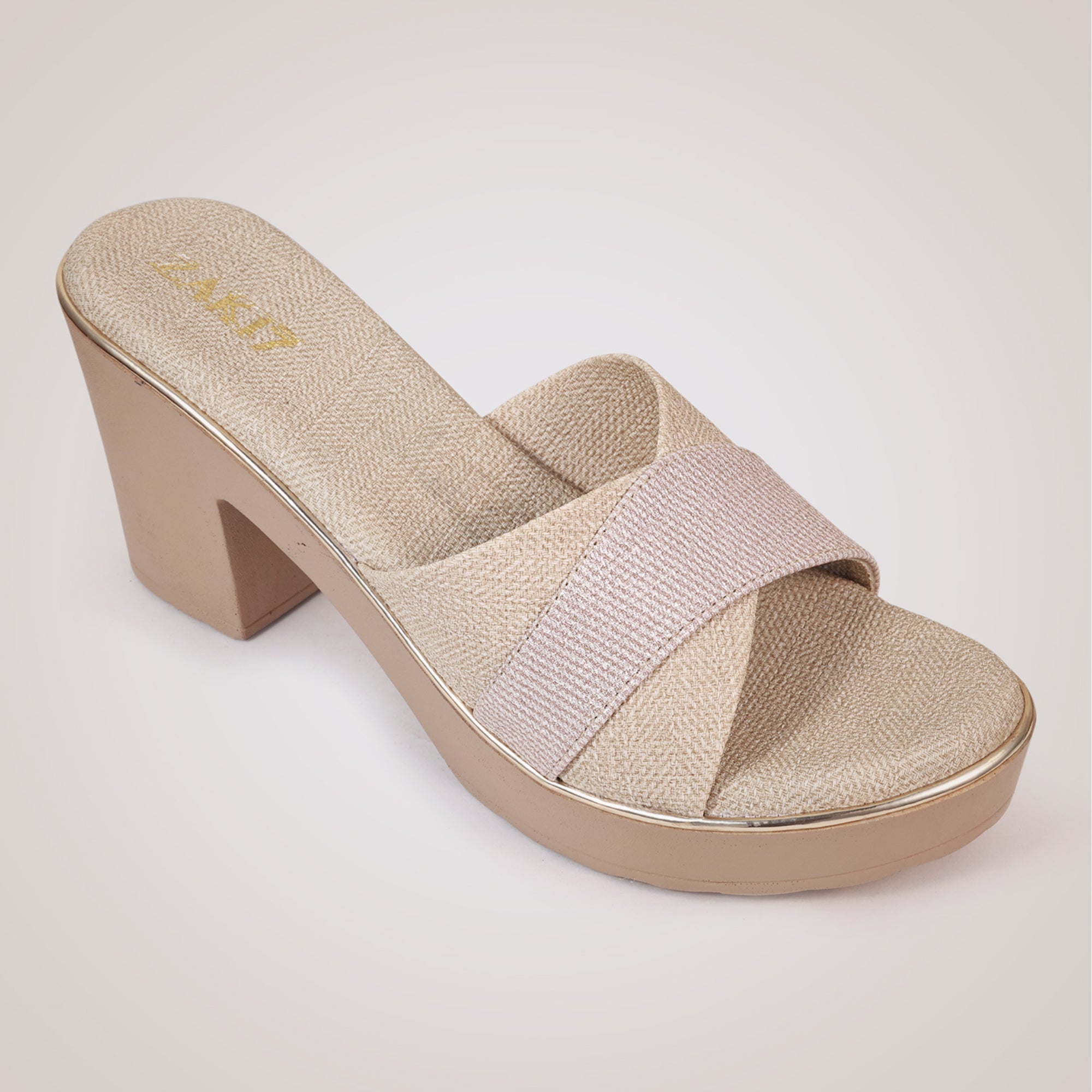 Alyce Platform Heels - Beige