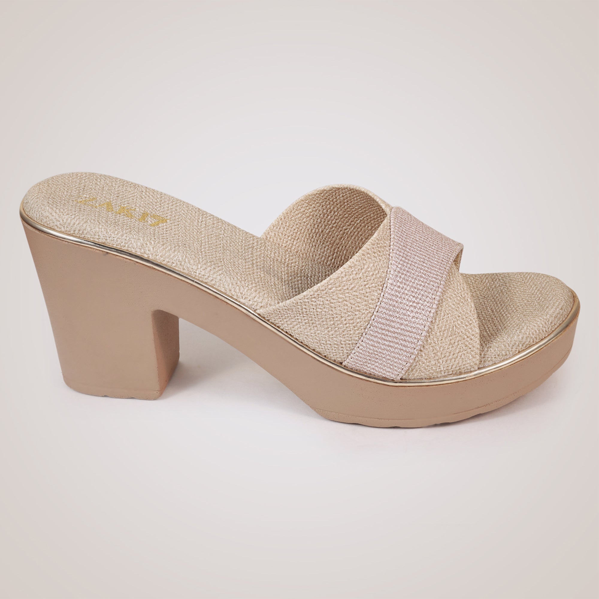 Alyce Platform Heels - Beige