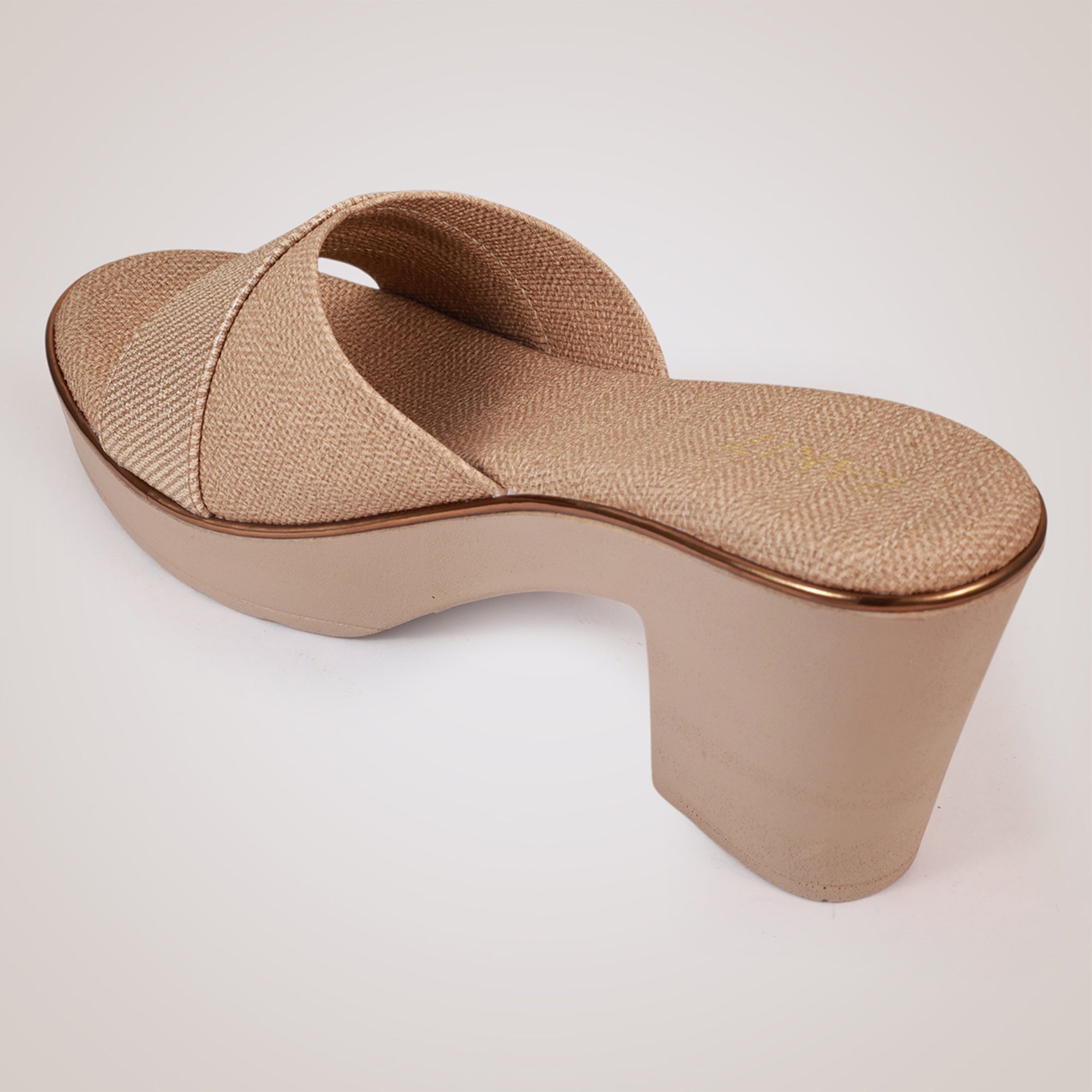 Alyce Platform Heels - Tan