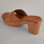 Alyce Platform Heels - Tan