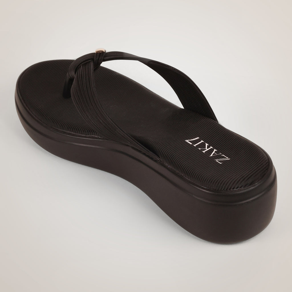 Cary Slip-on Wedges - Black