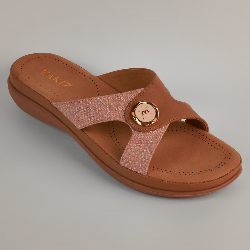 Emy Casual Slides - Tan