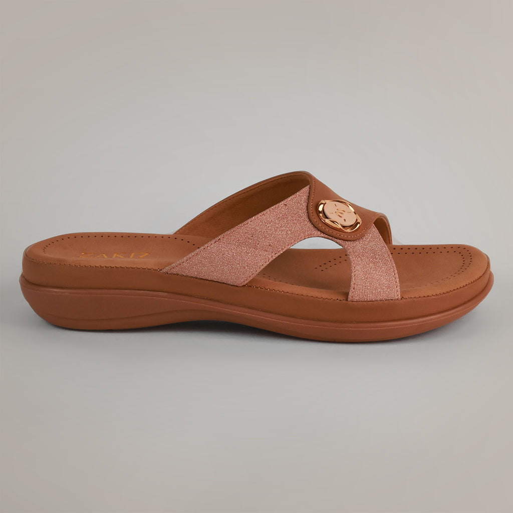 Emy Casual Slides - Tan