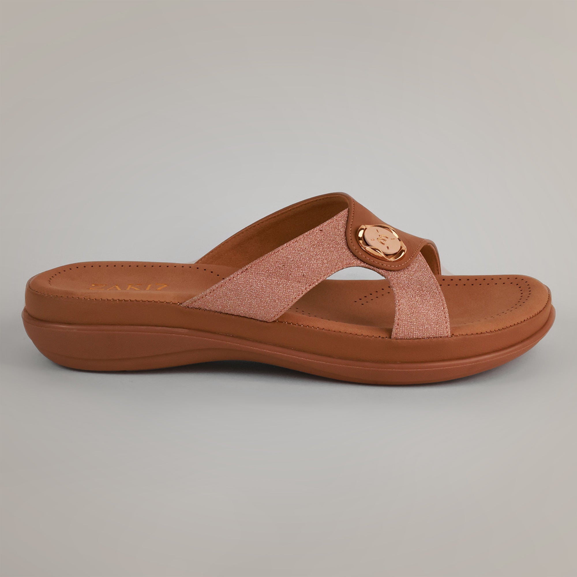 Emy Casual Slides - Tan