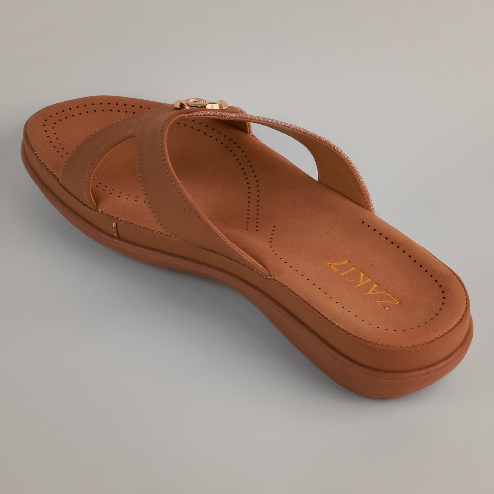 Emy Casual Slides - Tan