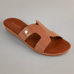 Freyah Slip-on Slides - Beige