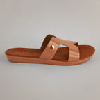 Freyah Slip-on Slides - Beige
