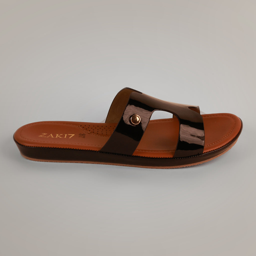 Freyah Slip-on Slides - Black