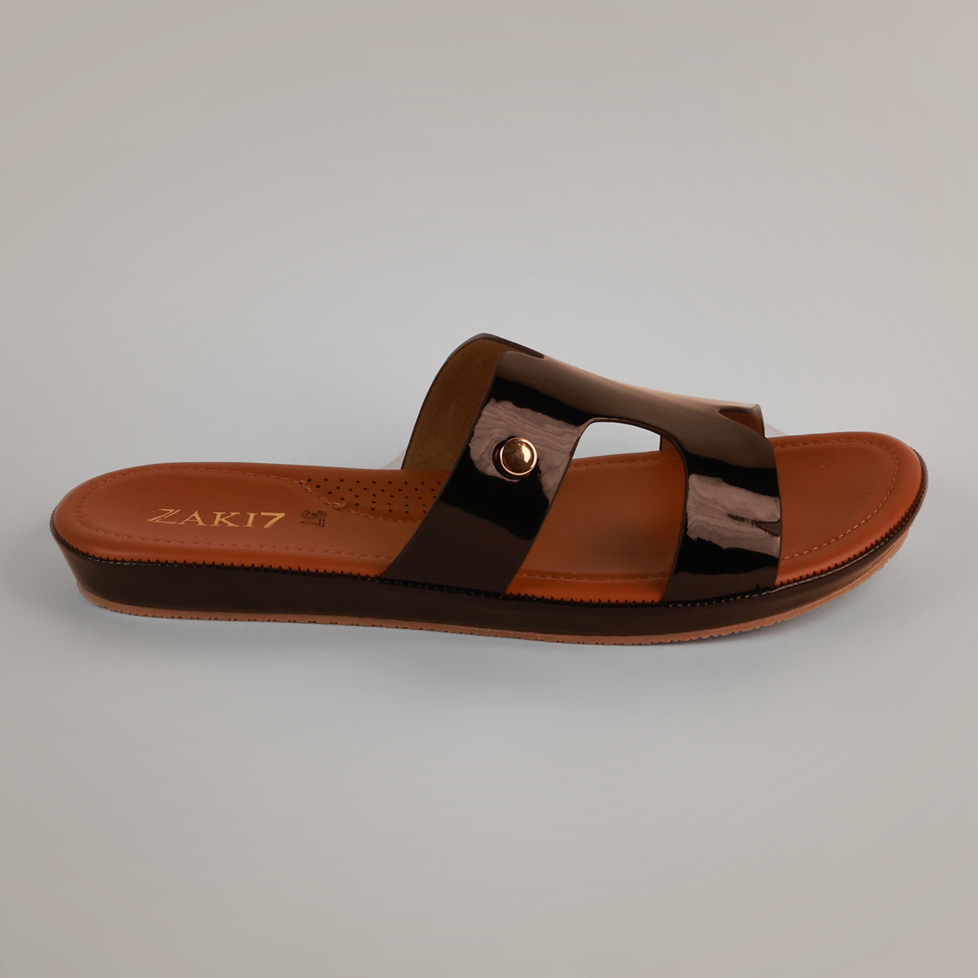 Freyah Slip-on Slides - Black