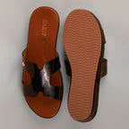 Freyah Slip-on Slides - Black
