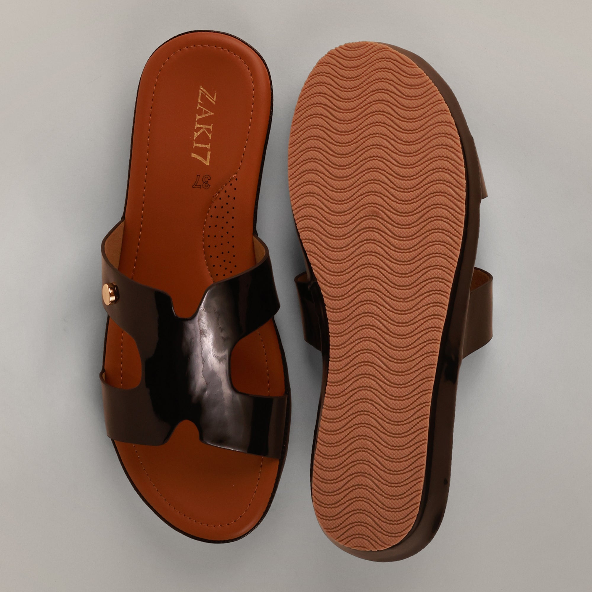 Freyah Slip-on Slides - Black