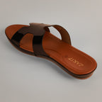 Freyah Slip-on Slides - Black