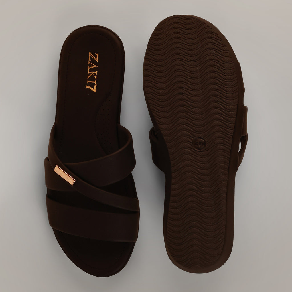 Ira Comfort Flats - Dark Chocolate