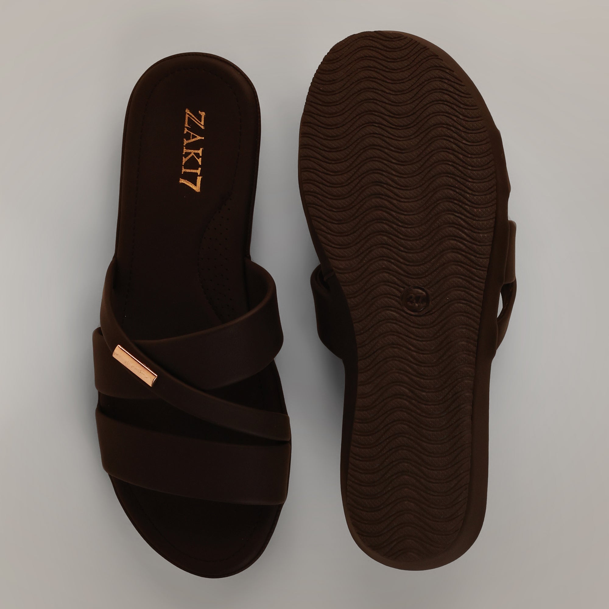 Ira Comfort Flats - Dark Chocolate