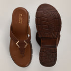 Jamy Platform Wedge Sandals - Brown