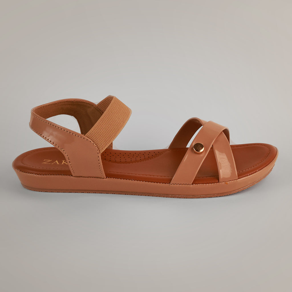 Kady Flat Sandals - Beige