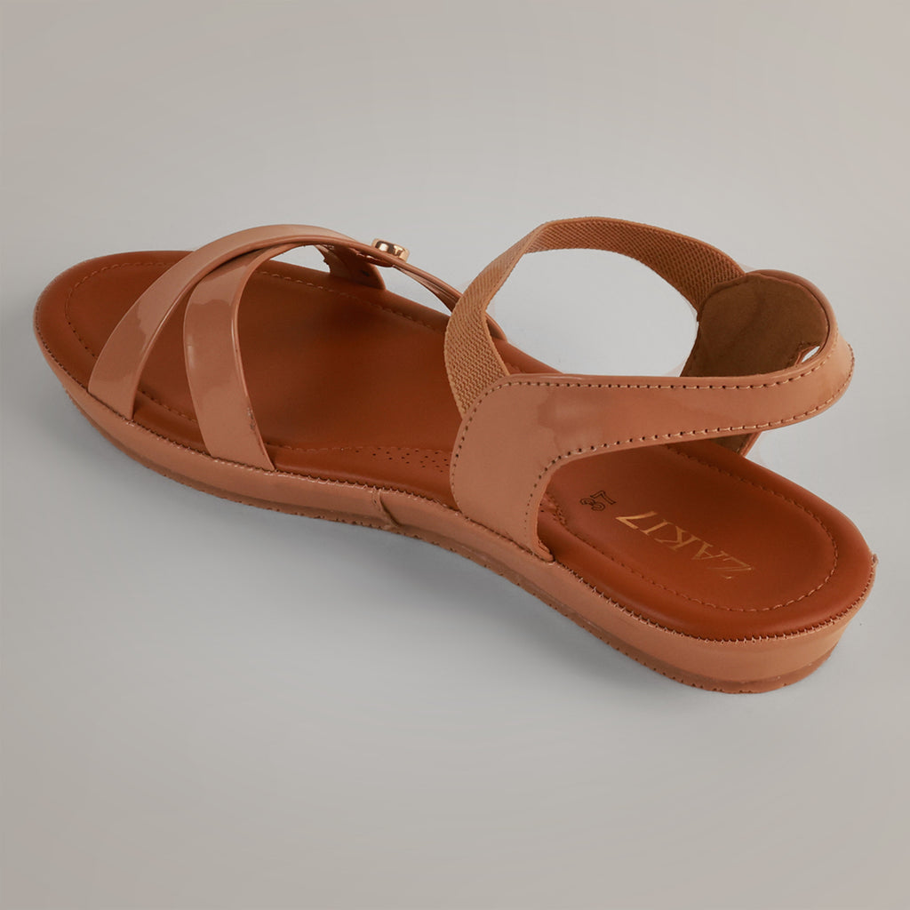 Kady Flat Sandals - Beige