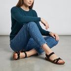 Kady Flat Sandals - Black
