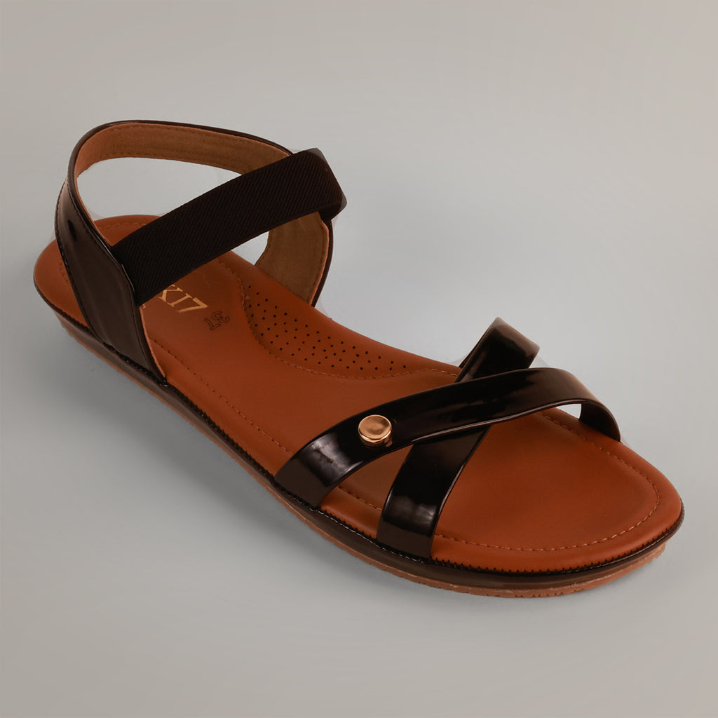 Kady Flat Sandals - Black