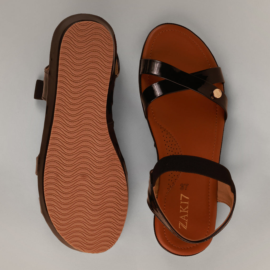 Kady Flat Sandals - Black