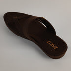 Kloe Comfort Flat Sandals - Dark Chocolate
