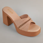 Lyana Platform Heels - Beige
