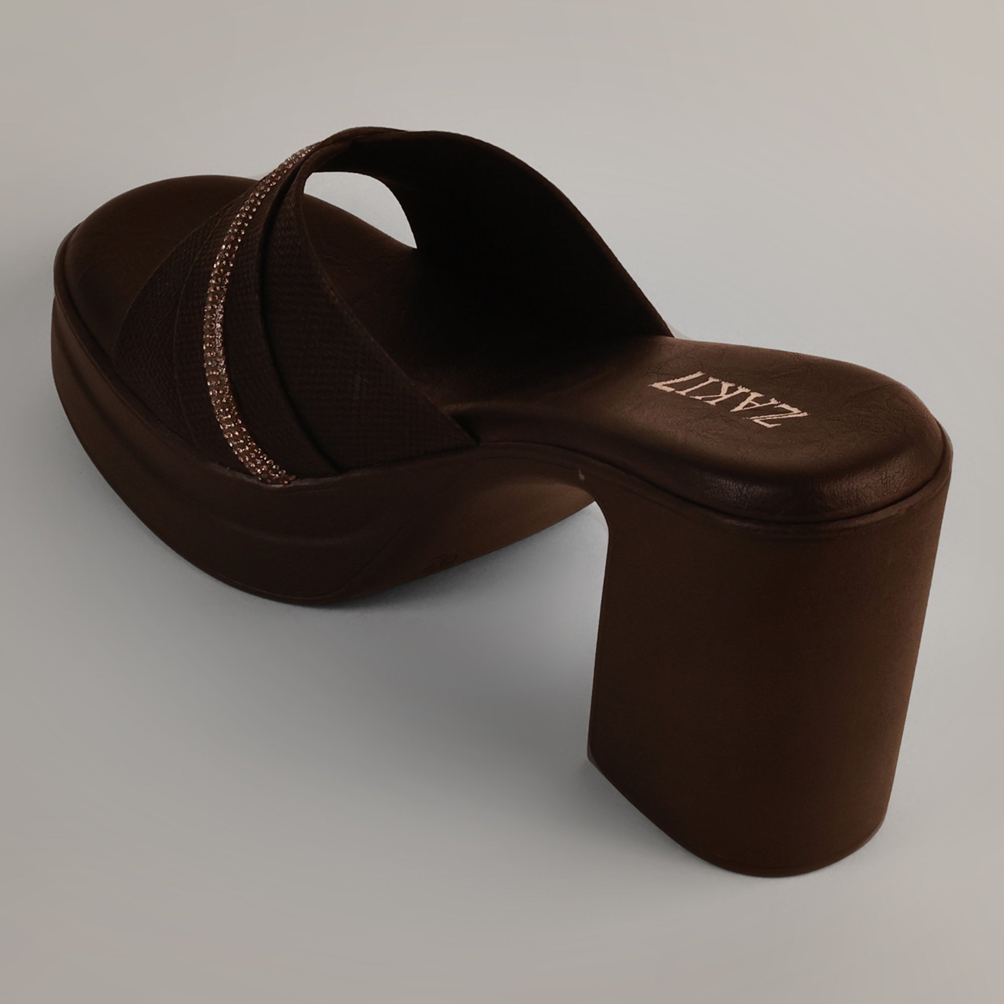 Lyana Platform Heels - Dark Chocolate