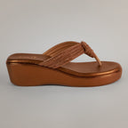 Mytra Platform Wedge Sandals - Antique