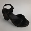 Ramy Platform Block Heel - Black