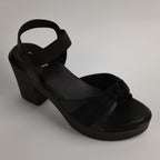 Ramy Platform Block Heel - Black