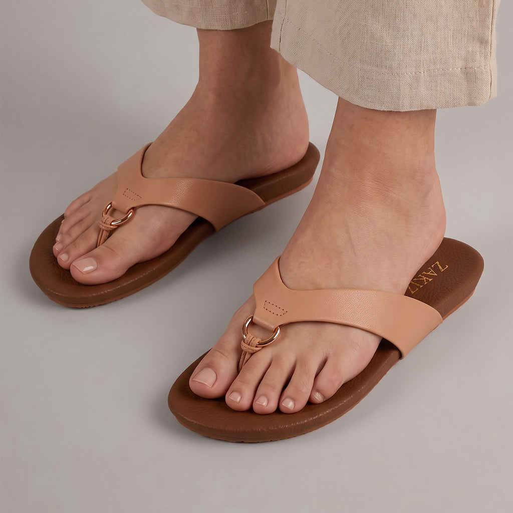 Rouby Comfort Flats - Beige